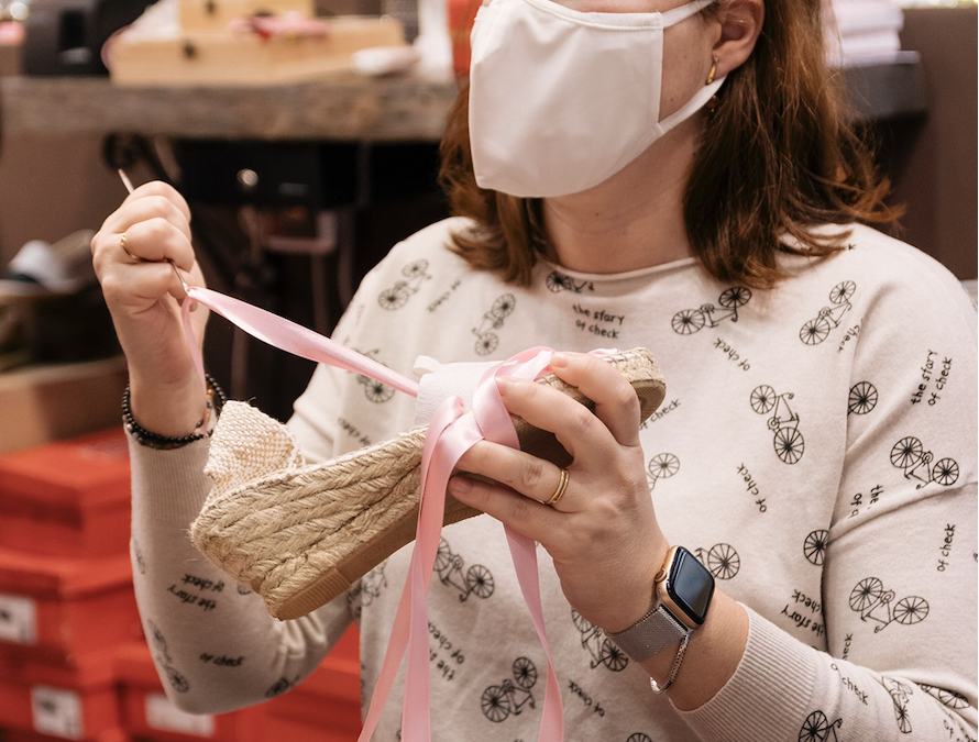Un taller para diseñar tus propias «espardenyas»