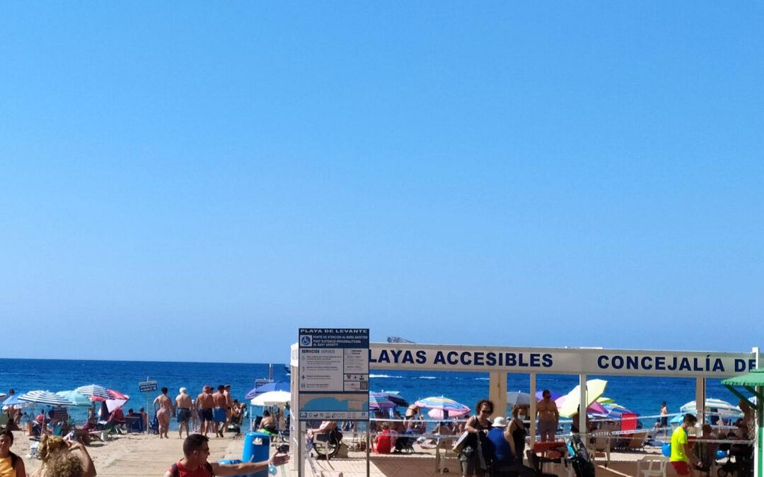 Destino turístico accesible: Benidorm,  El Manhattan del Mediterráneo.